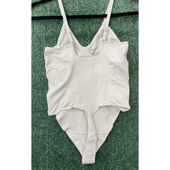 Mirity Body Compression Leotard White Cream Sleeveless Stretch NWT Size 2XL - Picture 7 of 13